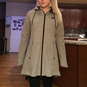 Long stylish Nike winter jacket